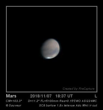 Mars 07/11/2018 sc8 Mars 07/11/2018 sc8