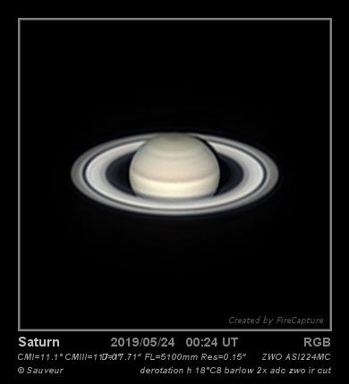 Saturne 23/05/2019