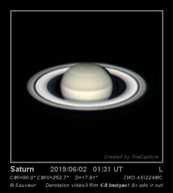 saturne nuit 01 au 02 juin 2019 saturne nuit 01 au 02 juin 2019