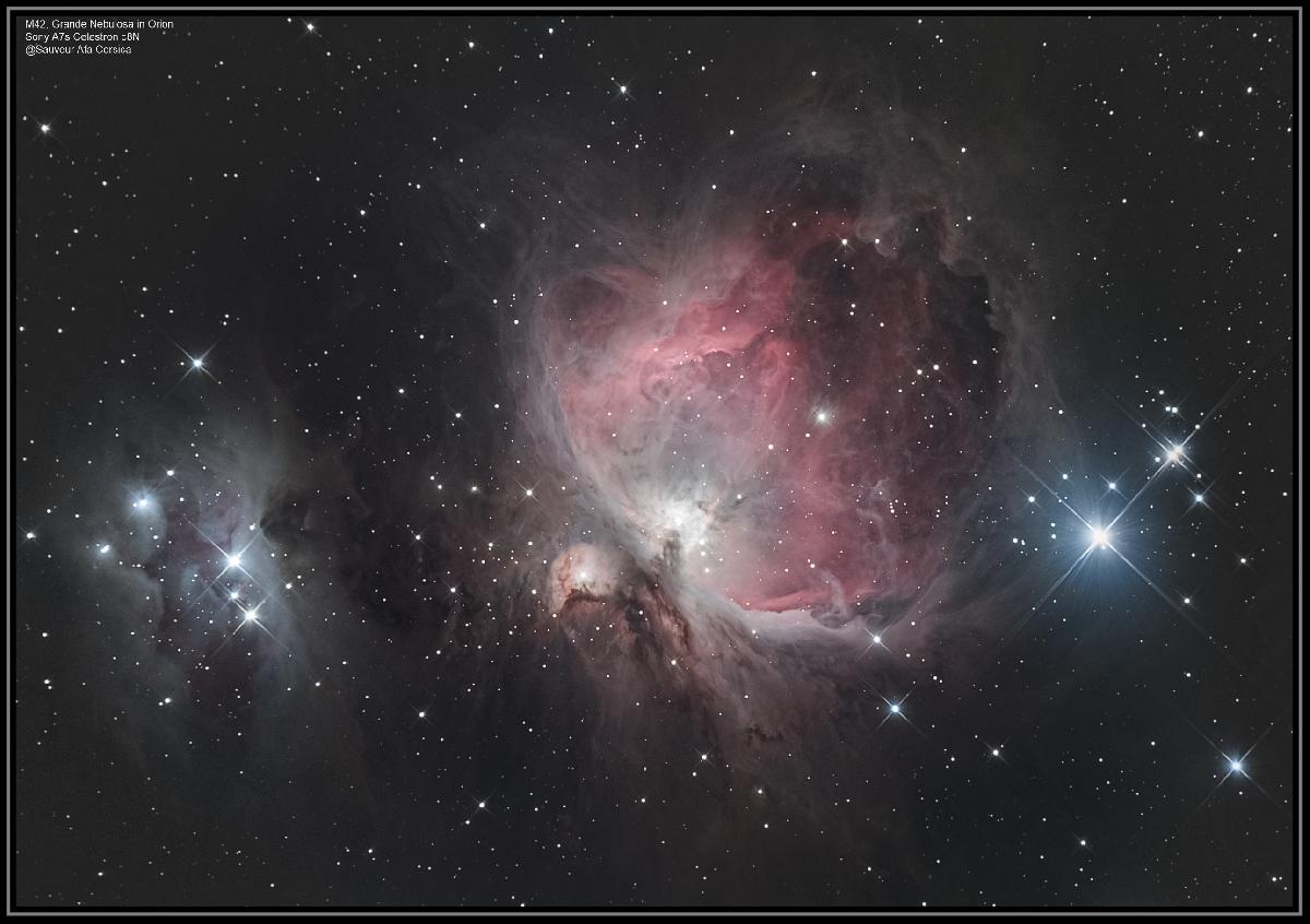 m42 nebuleuse d'orion Sony a7s m42 nebuleuse d'orion Sony a7s
