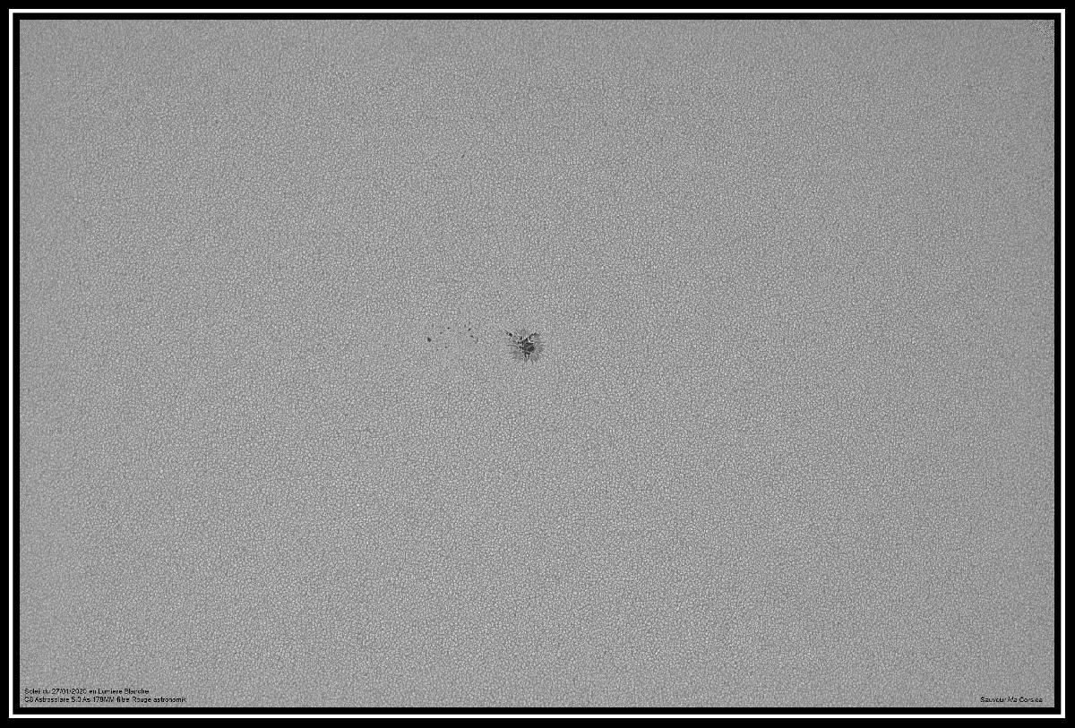 Soleil du 27/01/2020