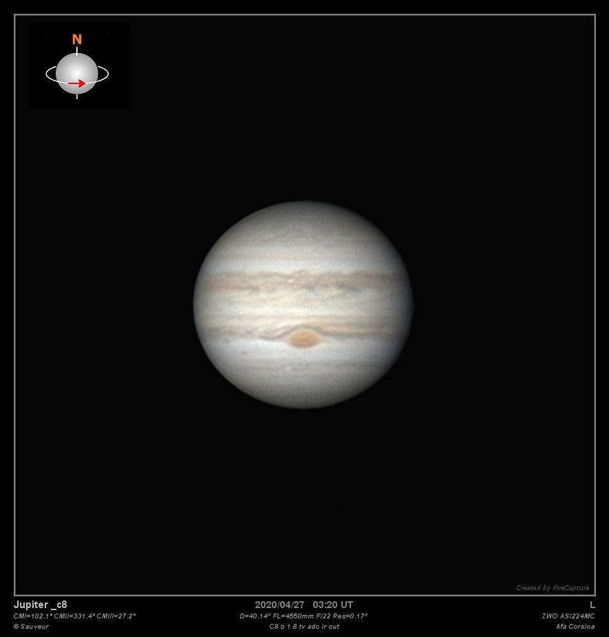 Jupiter du 27/04/2020 Jupiter du 27/04/2020