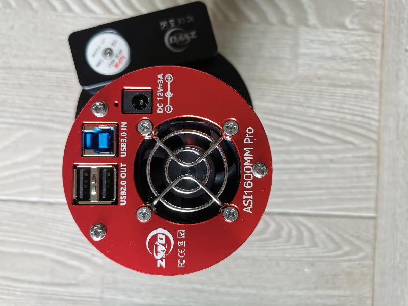 Caméra Asi 1600mm + Raf, filtres Lrvb baader et Ha Caméra Asi 1600mm + Raf, filtres Lrvb baader et Ha