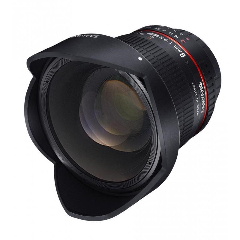 Objectif Fisheye Samyang 8mm f3/5 Serie 2 pour Canon Objectif Fisheye Samyang 8mm f3/5 Serie 2 pour Canon