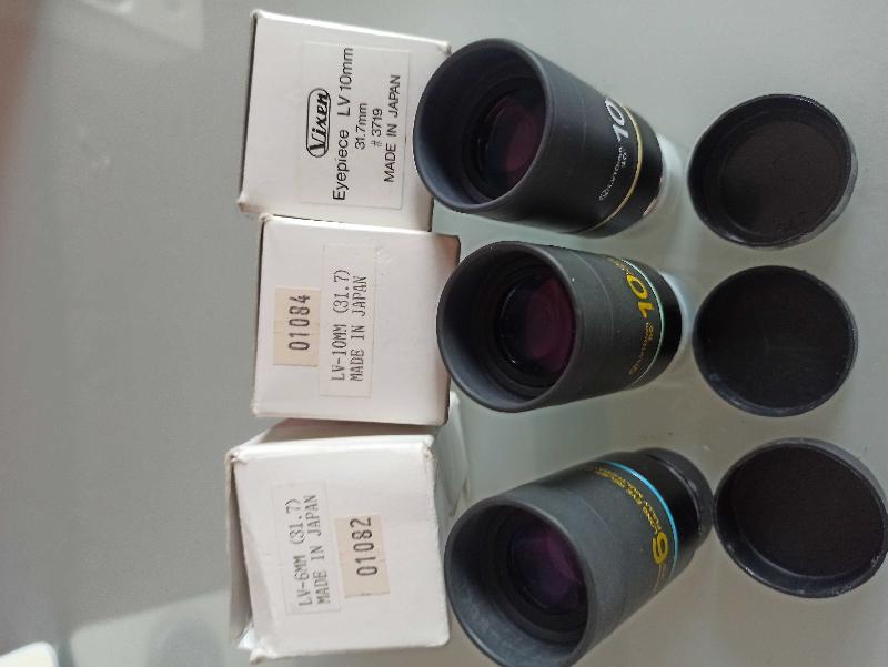 Oculaires VIXEN LV 6mm  et 10mm
