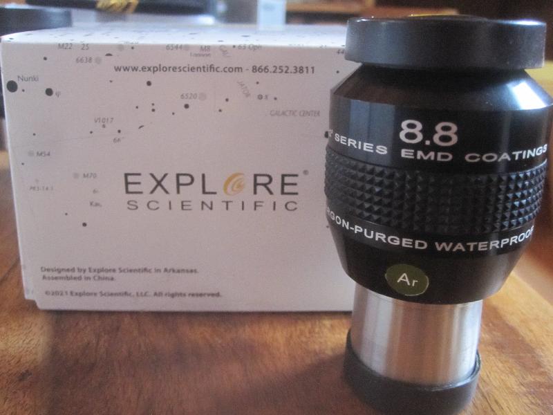 oculaire Explore Scientific 8,8mm 82° oculaire Explore Scientific 8,8mm 82°