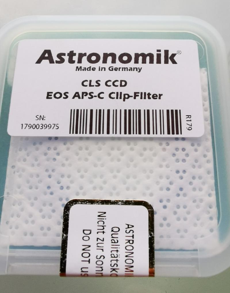 filtre Astronomik cls-ccd pour canon