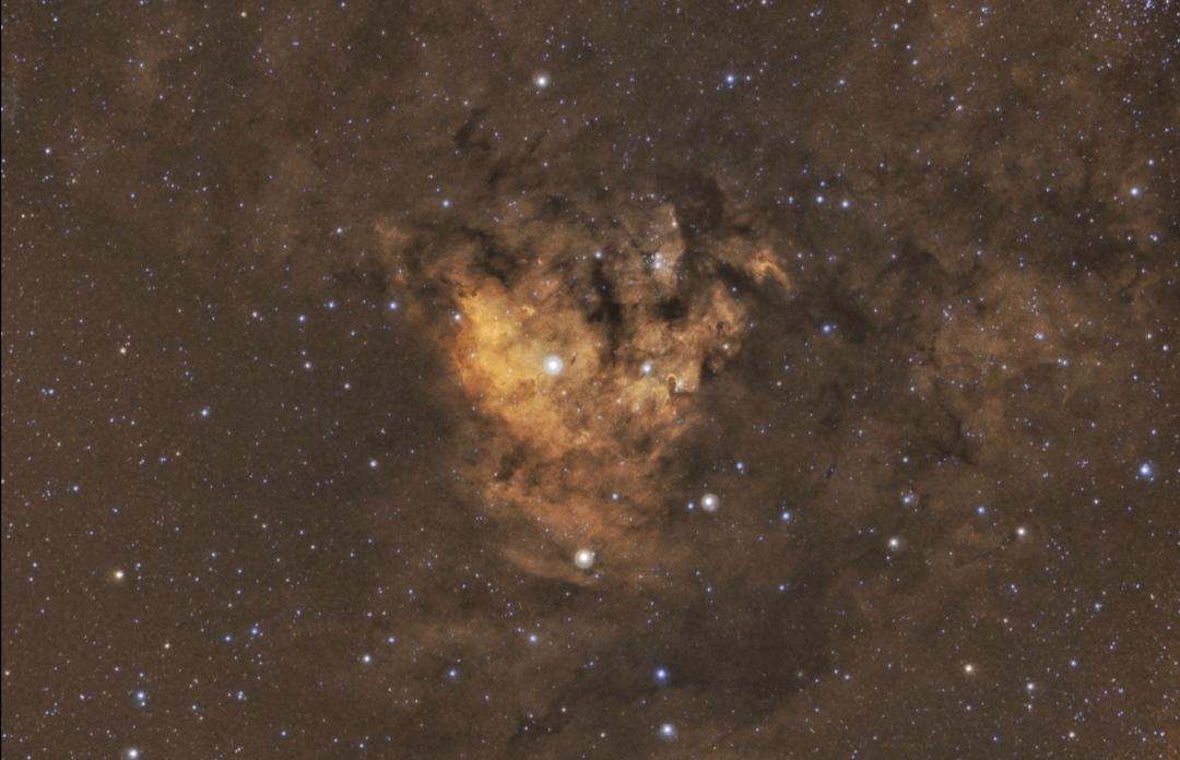 Nébuleuse de la grotte ngc7822 Nébuleuse de la grotte ngc7822