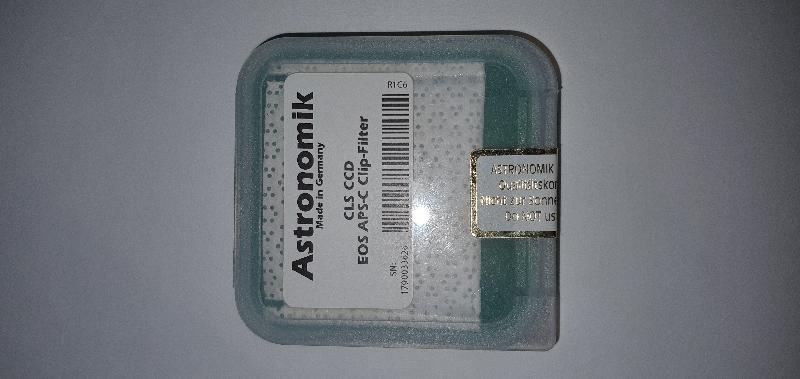 Filtre CLS CCD Canon EOS Astronomik. Filtre CLS CCD Canon EOS Astronomik.