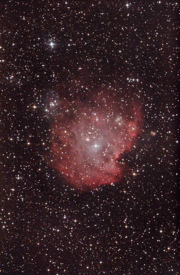 Nebuleuse de la tete de Singe NGC 2174 Nebuleuse de la tete de Singe NGC 2174