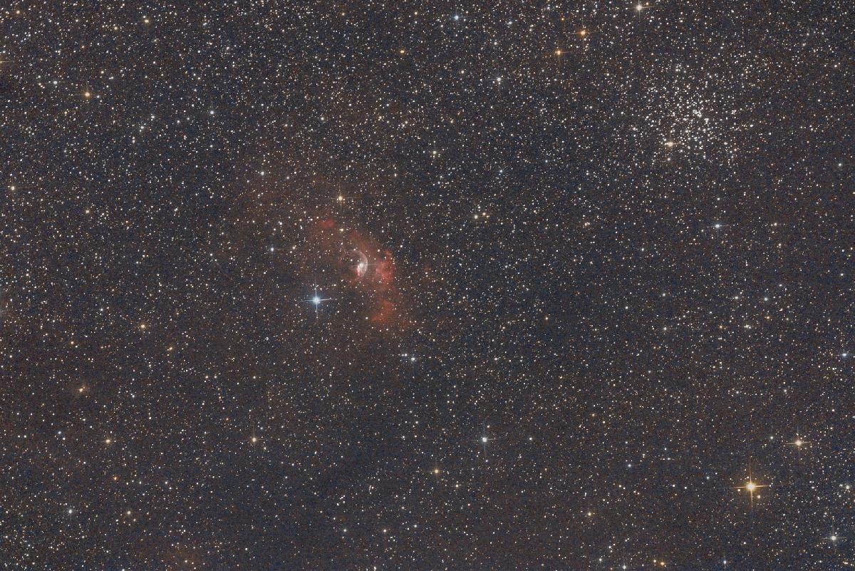 Nébuleuse de la Bulle NGC 7635 Nébuleuse de la Bulle NGC 7635