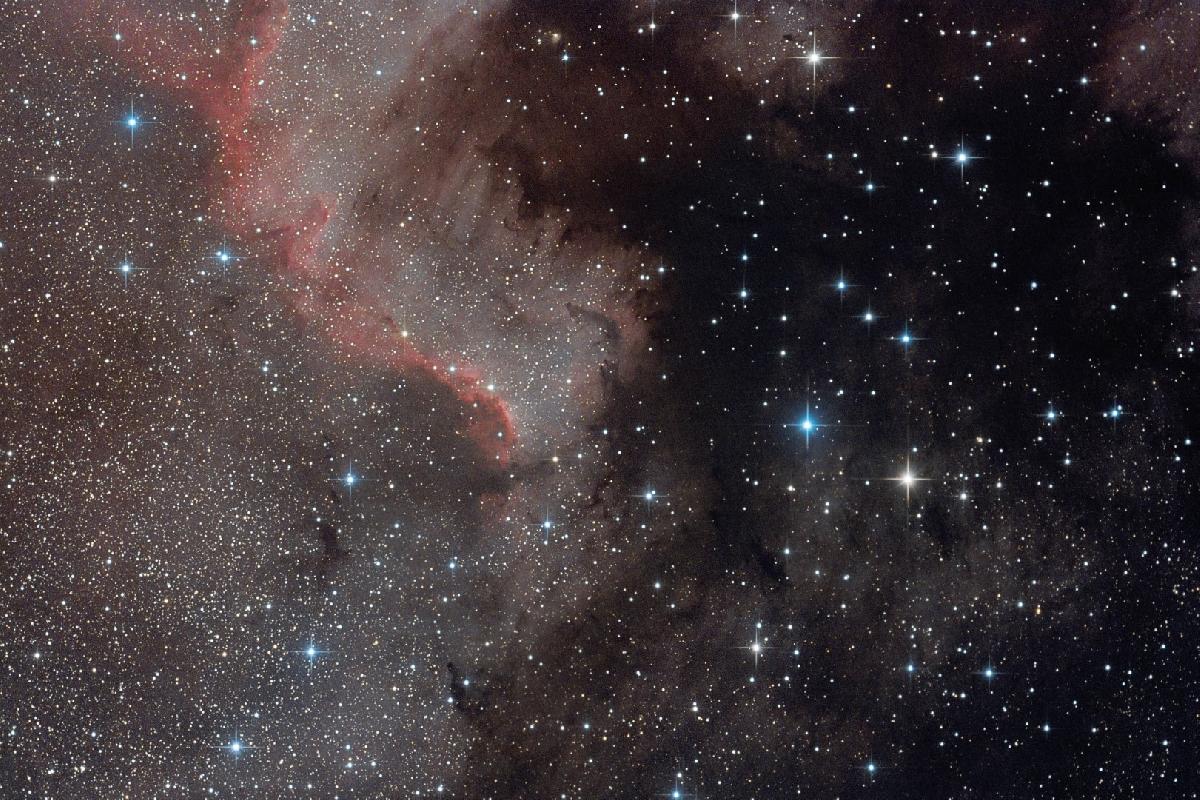 NGC 7000 le Mur (Cygne) NGC 7000 le Mur (Cygne)