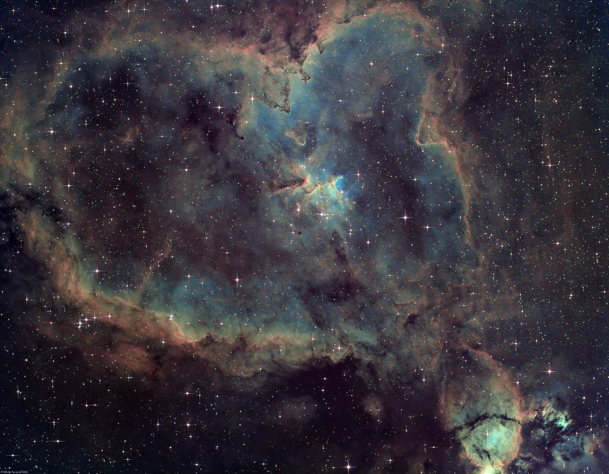 IC1805 - Nébuleuse du Coeur (Ha-SHO) IC1805 - Nébuleuse du Coeur (Ha-SHO)