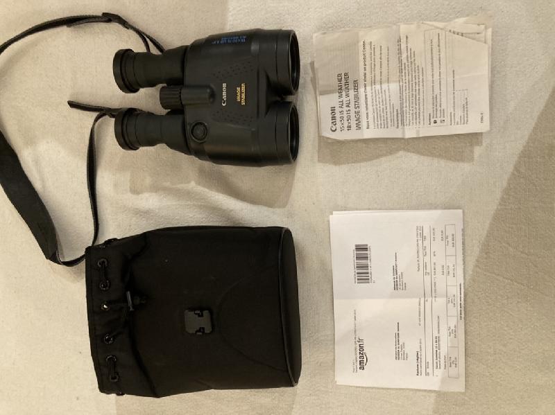 JUMELLES CANON IS 15/50 All Weather STABILIZER JUMELLES CANON IS 15/50 All Weather STABILIZER
