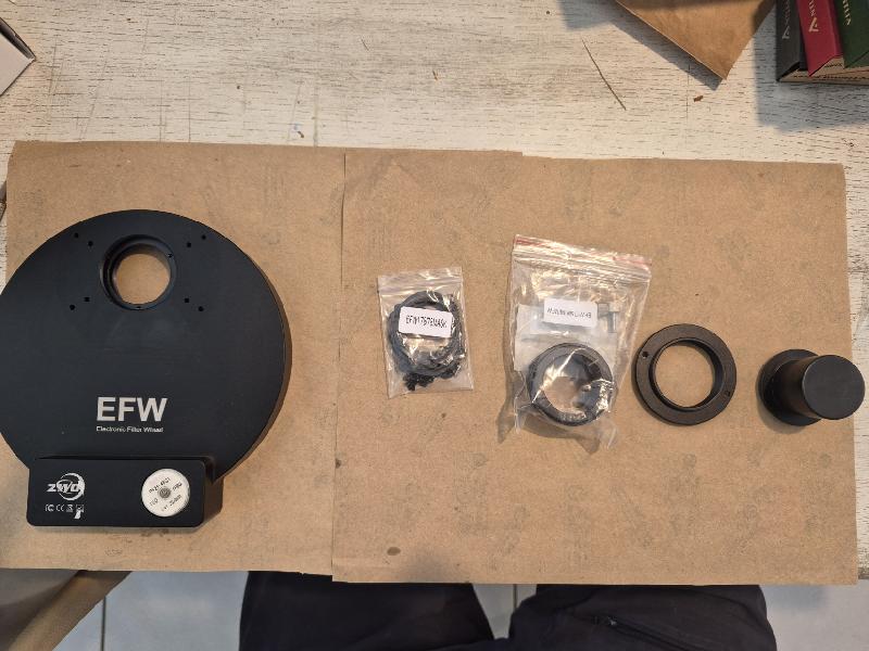 Roue a filtre ZWO 7x36mm