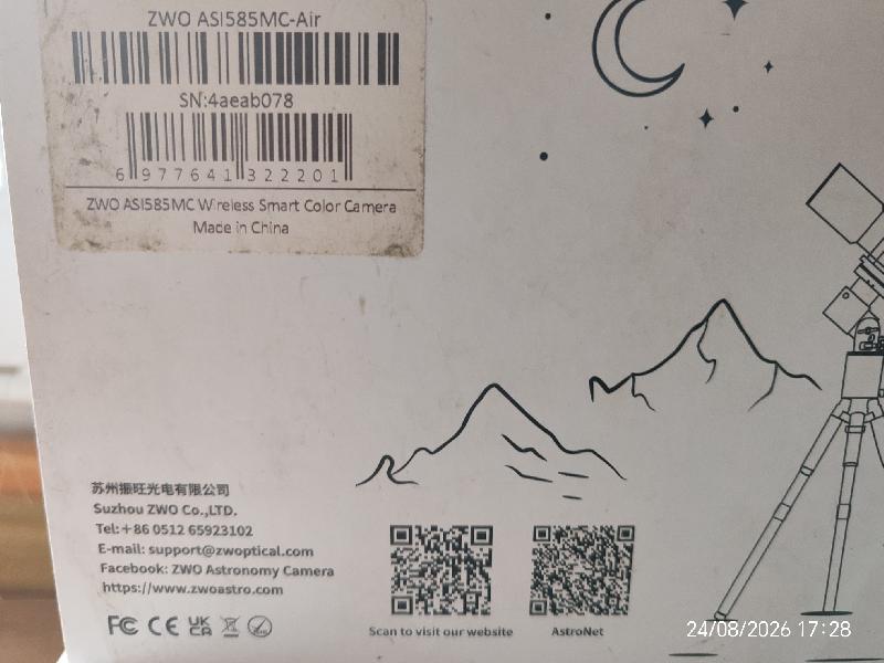 ZWO asi 585mc air