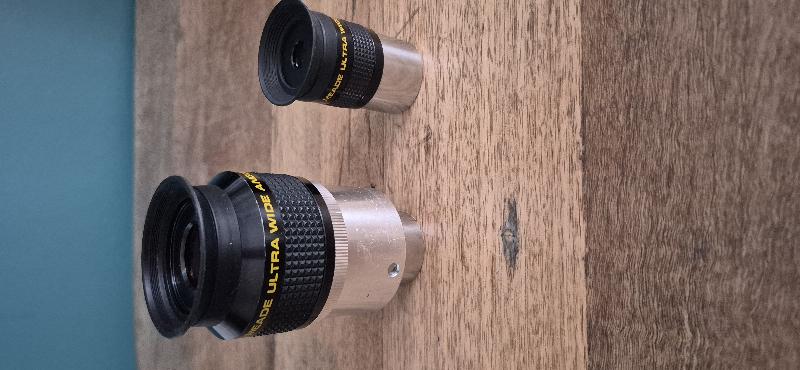 Oculaire uwa meade 8.8 et 4.7