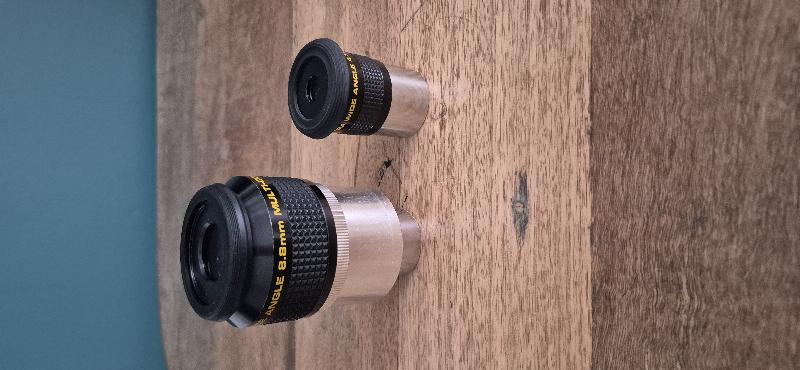 Oculaire uwa meade 8.8 et 4.7