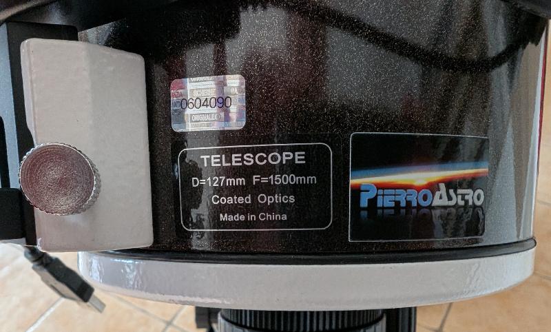 Télescope Maksutov 127/1500 Skymax de Sky-watcher