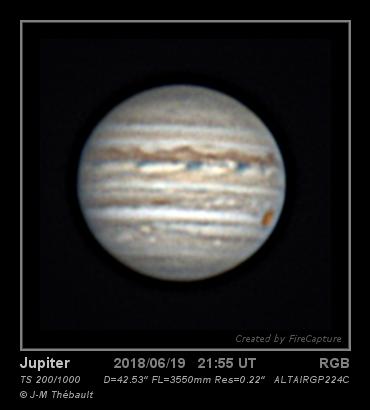 Jupiter 19-06-2018 23h55 Jupiter 19-06-2018 23h55