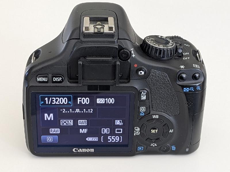 Canon EOS 550D défiltré partiel
