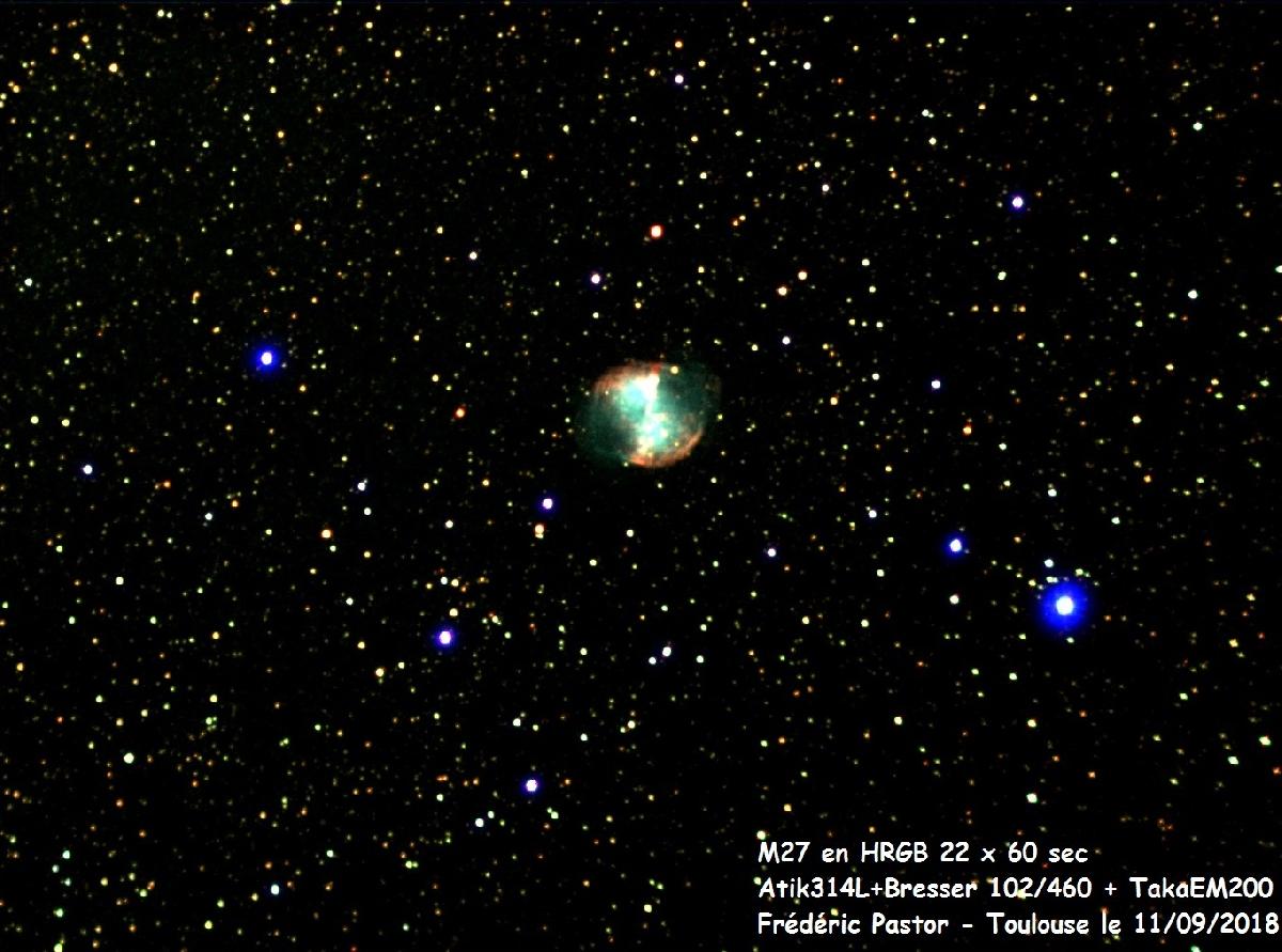 M27 en couleur M27 en couleur
