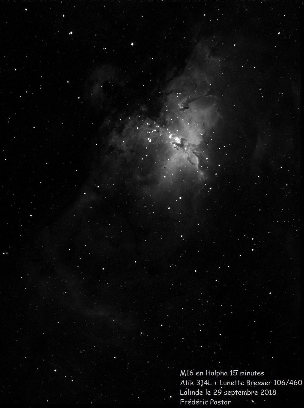 M16 en Halpha M16 en Halpha