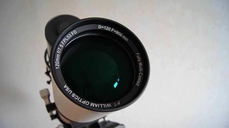 LUNETTE WILLIAM OPTICS ED 120/900 APO