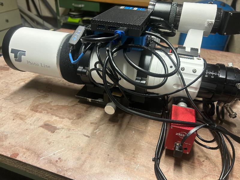 Lunette TS 80/560 dans son Setup