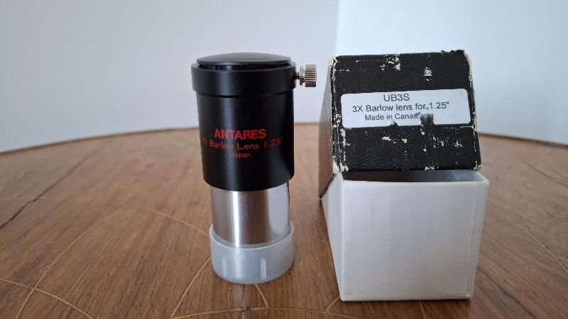Vends Barlow Antares APO 3x 1"25