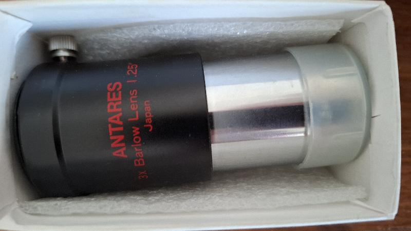 Vends Barlow Antares APO 3x 1"25