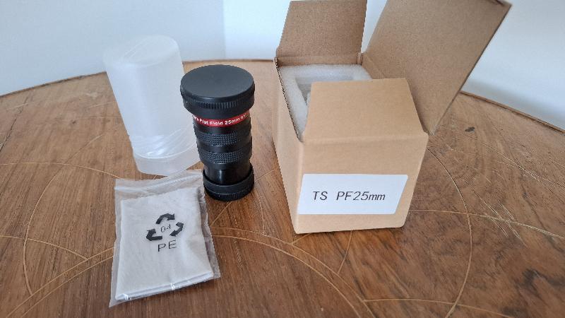 Vends Oculaire TS Flatfield 25mm 65° 1"25
