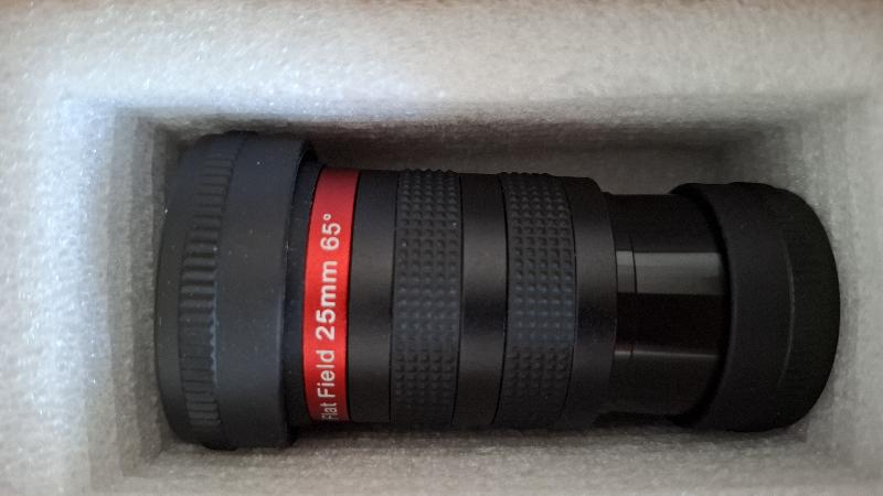 Vends Oculaire TS Flatfield 25mm 65° 1"25