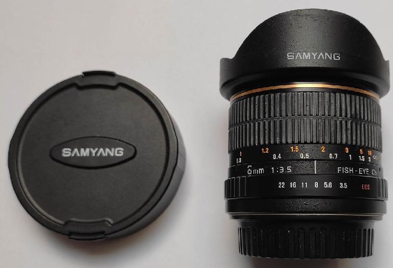 Samyang 8mm fisheye f/3.5-22 Samyang 8mm fisheye f/3.5-22