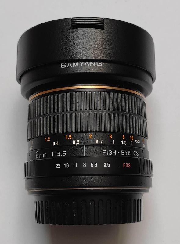 Samyang 8mm fisheye f/3.5-22 Samyang 8mm fisheye f/3.5-22