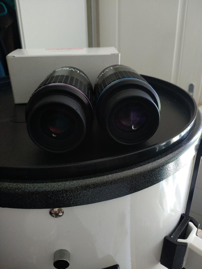 Oculaires Vixen LVW 5 et 3.5mm Oculaires Vixen LVW 5 et 3.5mm