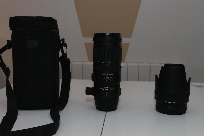 Sigma 70 -200 F2.8 APO DG OS HSM EX monture canon Sigma 70 -200 F2.8 APO DG OS HSM EX monture canon