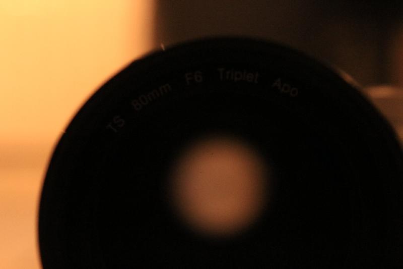 Lunette TS Optics Triplet apo 80/480