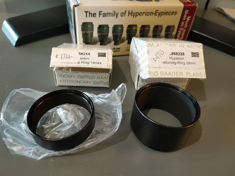 Hyperion 13mm + bague 14 et 28 mm
