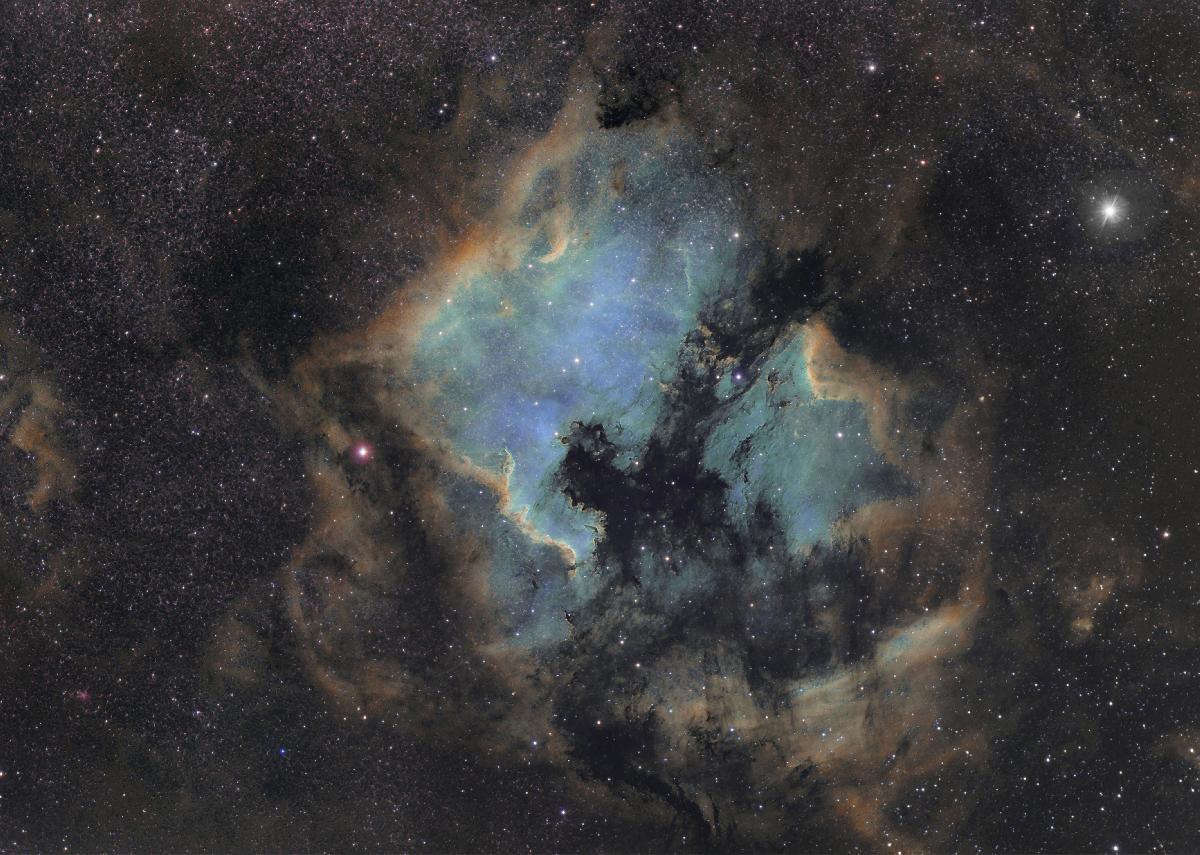 NGC 7000 et IC 5070 SHO NGC 7000 et IC 5070 SHO