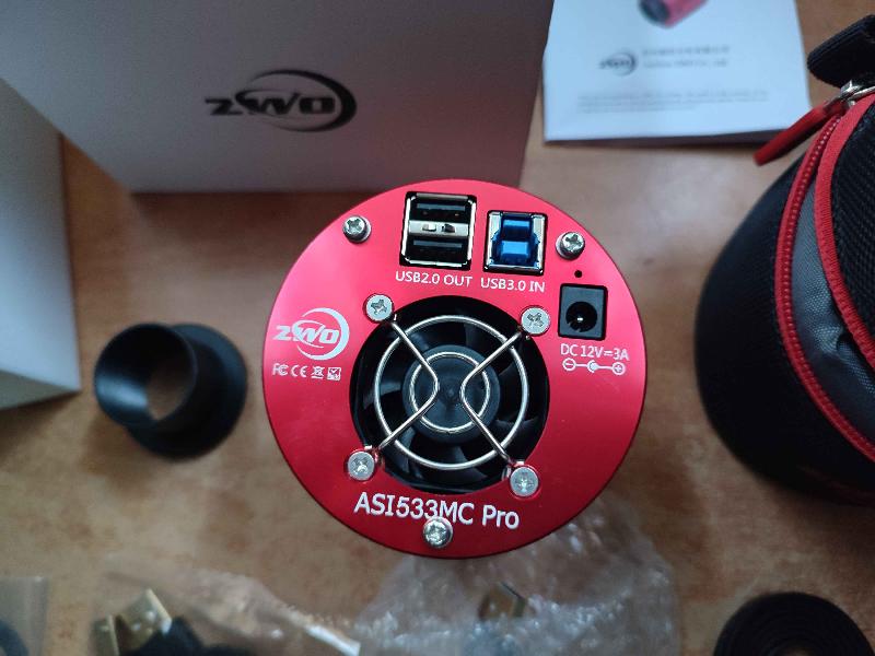 Vends ZWO ASI 533 MC pro (refrigeree)