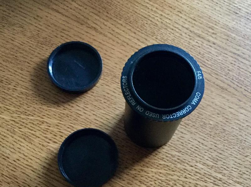 Vends Correcteur de coma F/4