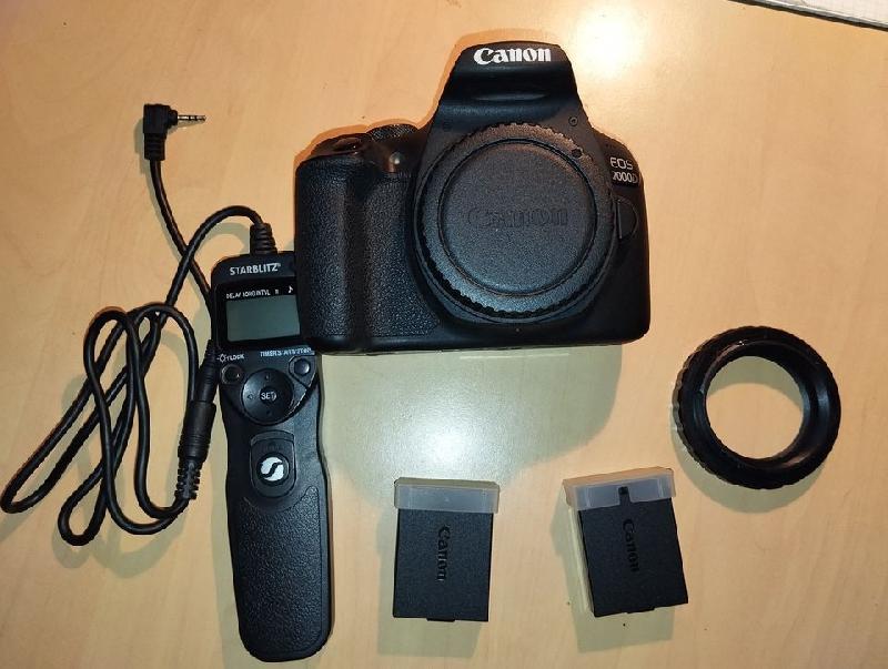 Canon eos 2000D + accessoires Canon eos 2000D + accessoires