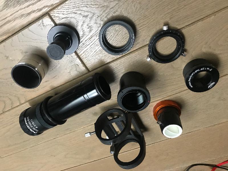 Divers accessoires Celestron 9,25 HD + Astrophotographie