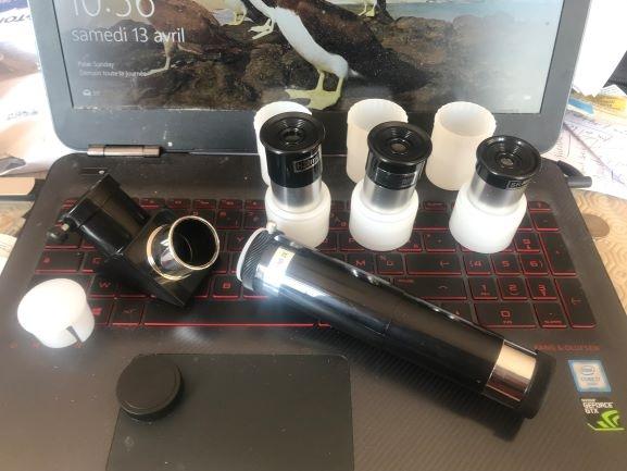 Set Basique Oculaires Barlow RC Made in Japan