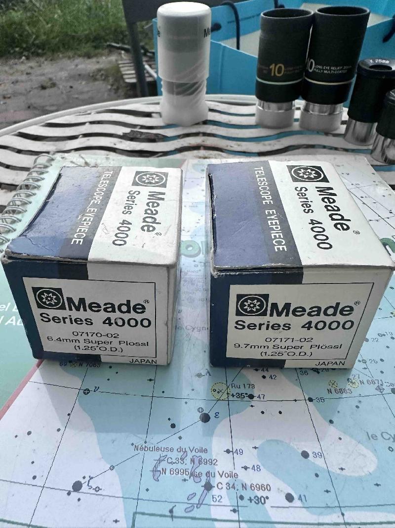 Meade Series 4000 Super Plossl 6,4 mm & 9,7mm (1,25") - Made in Japan - Rare Meade Series 4000 Super Plossl 6,4 mm & 9,7mm (1,25") - Made in Japan - Rare