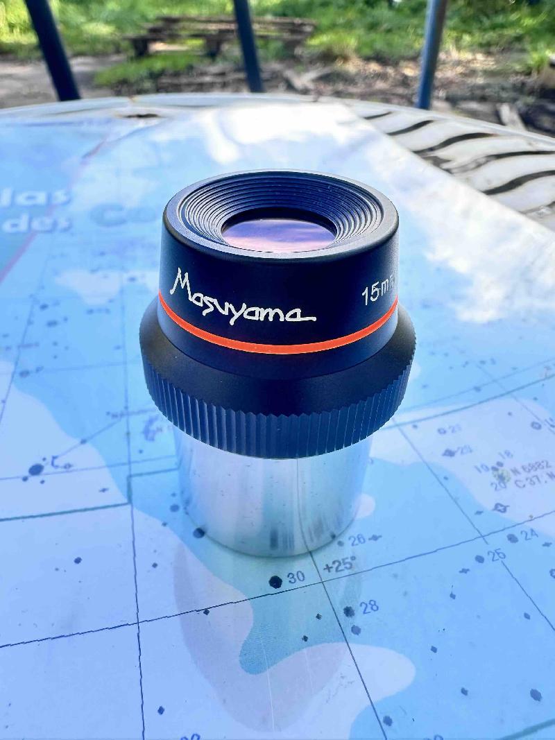 MASUYAMA Eyepiece 15mm 52° 1,25" Made in Japan - very RARE