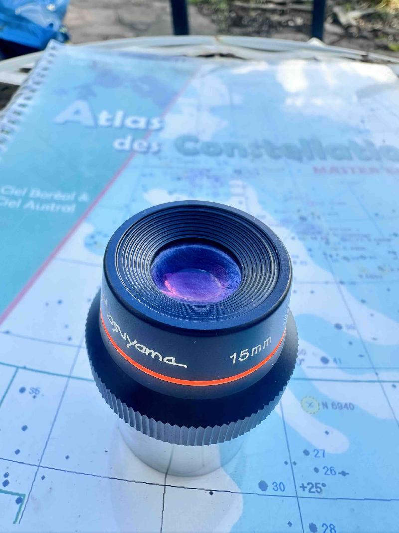 MASUYAMA Eyepiece 15mm 52° 1,25" Made in Japan - very RARE