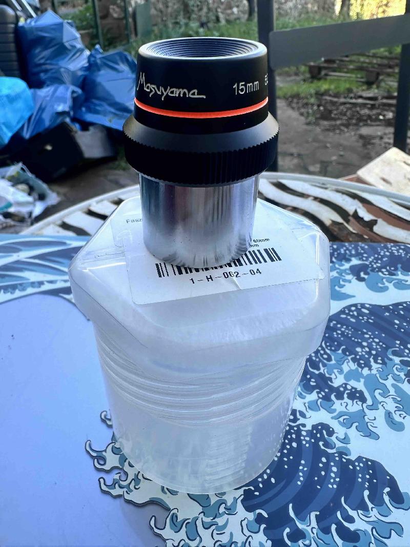 MASUYAMA Eyepiece 15mm 52° 1,25" Made in Japan - very RARE