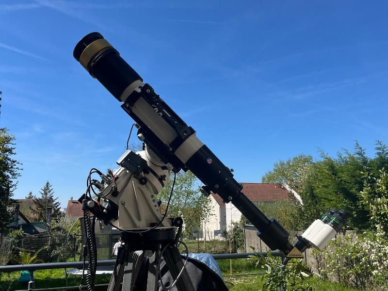 Televue NP101is Setup solaire Double stack